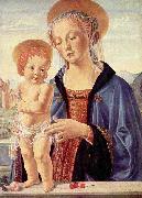 Small devotional picture by Verrocchio LEONARDO da Vinci